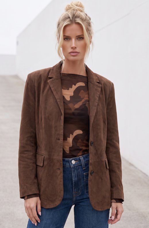 Human Scales - Tova Suede - Dark Brown