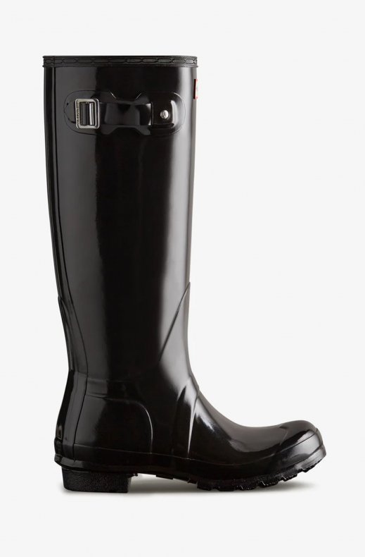 Hunter - Original Tall Gloss Boot - Black