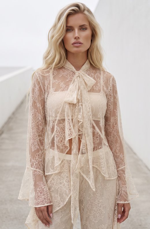Ida Sjöstedt - Allyson Blouse - Light Brown