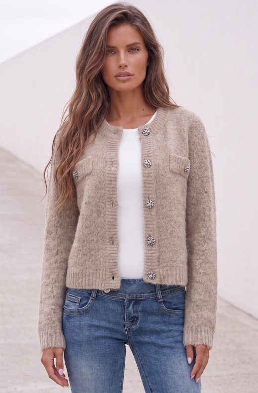 Ida Sjöstedt - Jaden Cardigan - Beige