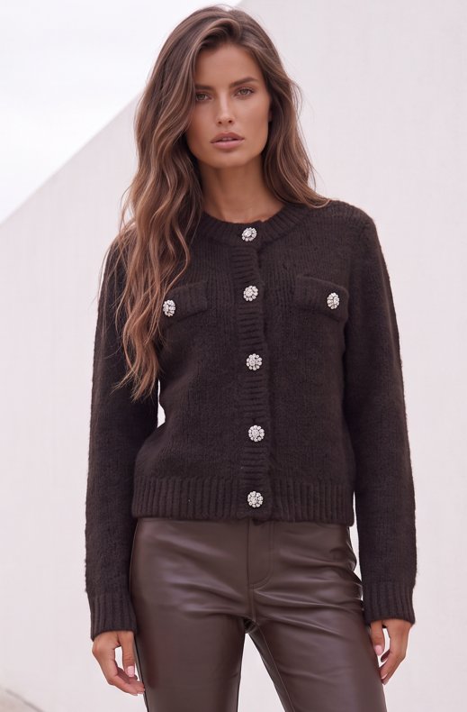 Ida Sjöstedt - Jaden Cardigan - Brown