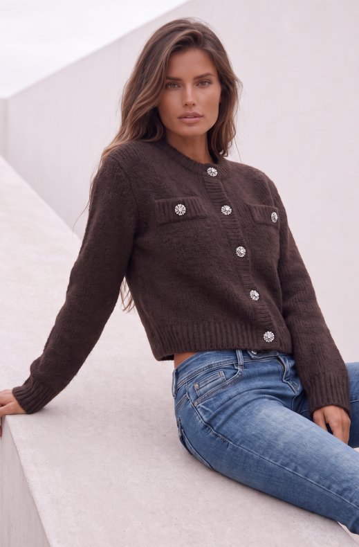 Ida Sjöstedt - Jaden Cardigan - Brown