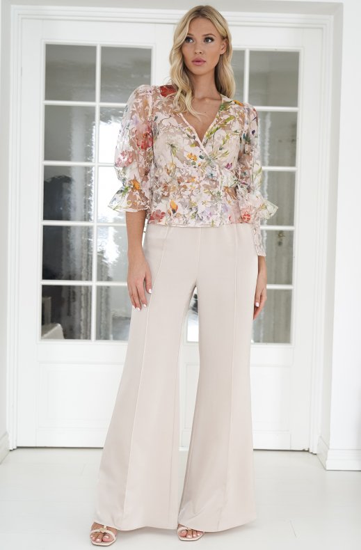 Ida Sjöstedt - Lindsay Trousers - Cold Beige