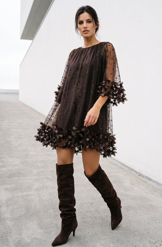Ida Sjöstedt - River Dress - Dark Brown