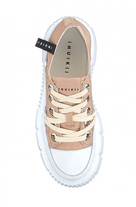 Inuikii - Matilda Canvas Low Sneaker Sand