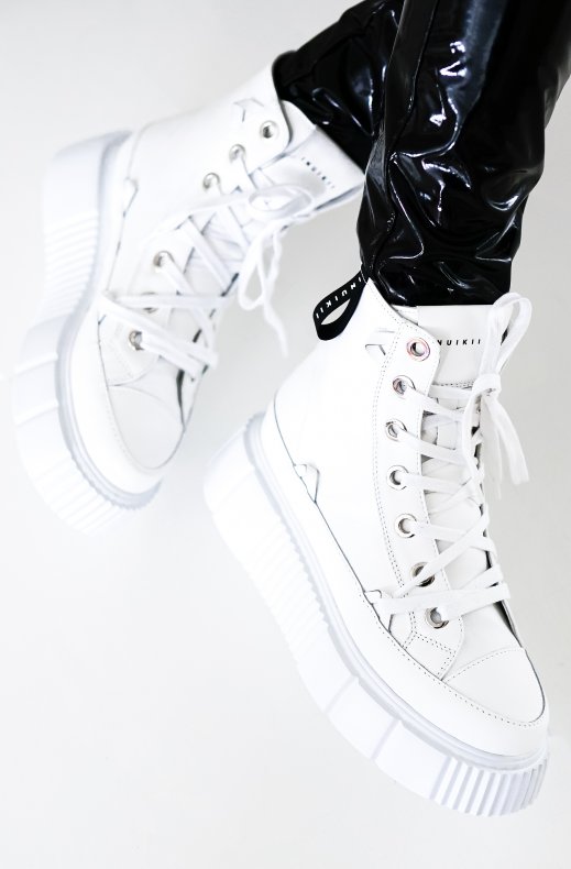 Inuikii - Matilda Leather White