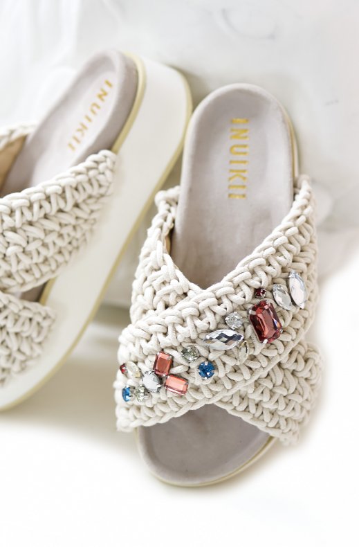 Inuikii - Woven Platform - White
