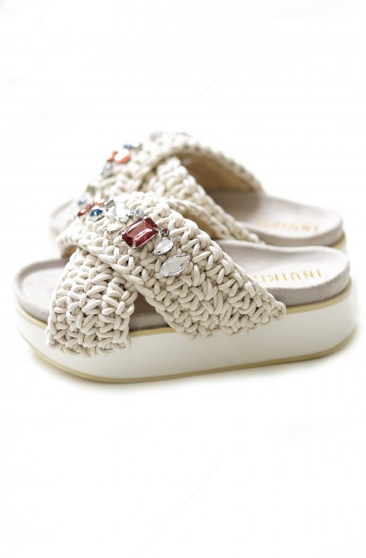 Inuikii - Woven Platform - White