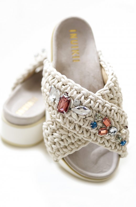 Inuikii - Woven Platform - White