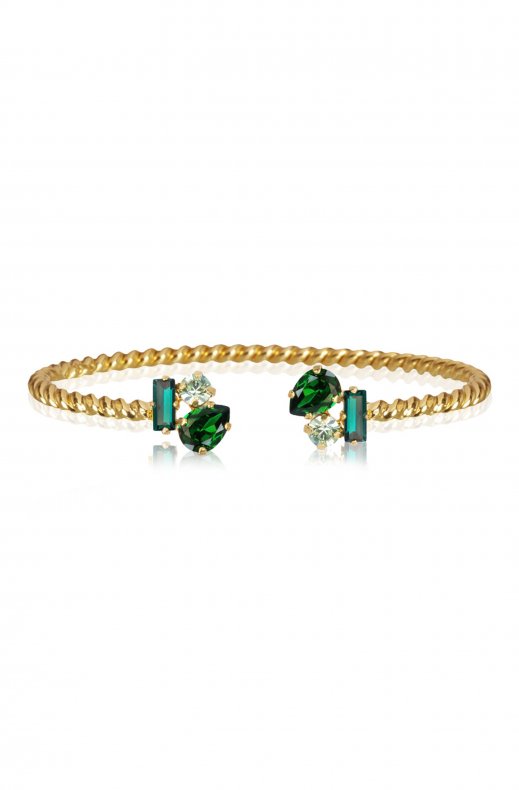 CAROLINE SVEDBOM - ISA BRACELET GOLD GREEN