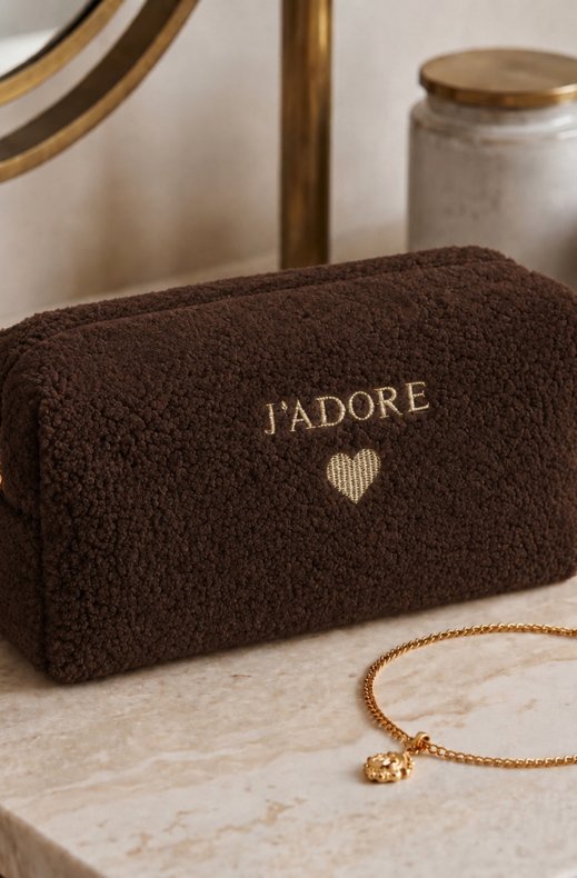 Mixed Brands - J'adore Make-up Bag XD33467 - Coffee
