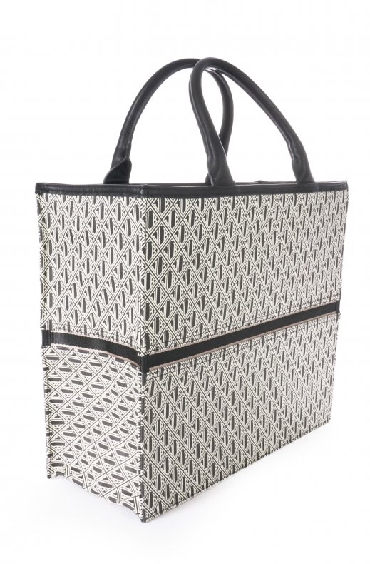 JLB - Shopper bag black white