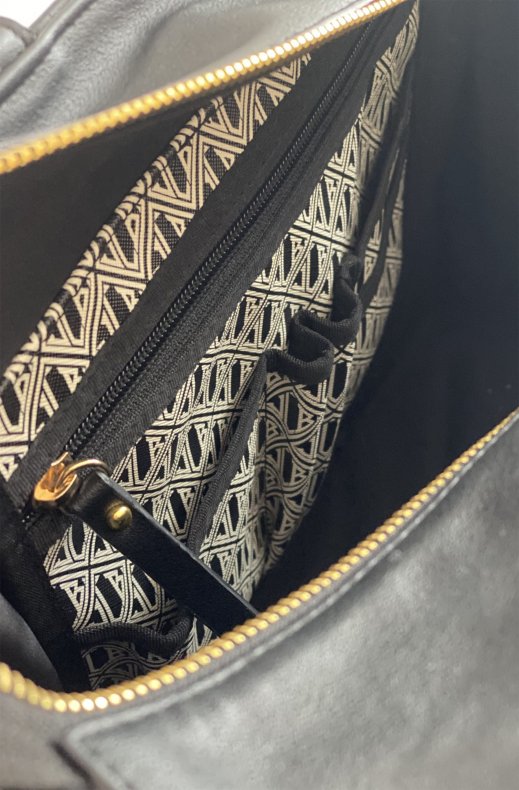 JLB - Shopper bag black white