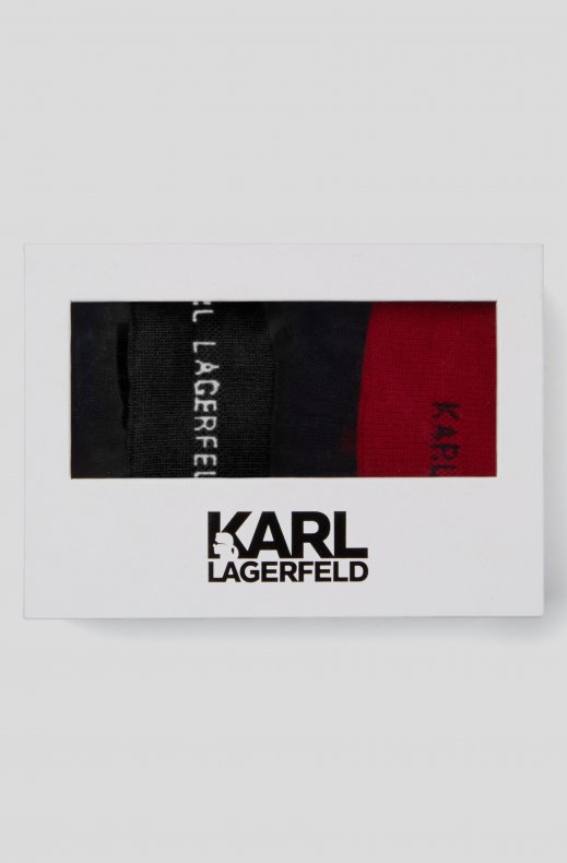 Karl Lagerfeld - Karl Monogram Sheer Socks 2-pack
