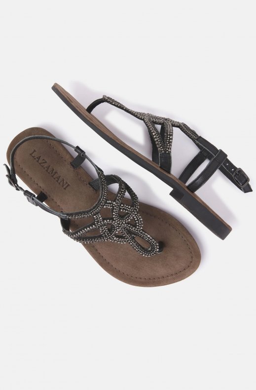Lazamani - Sandal 33492 Black