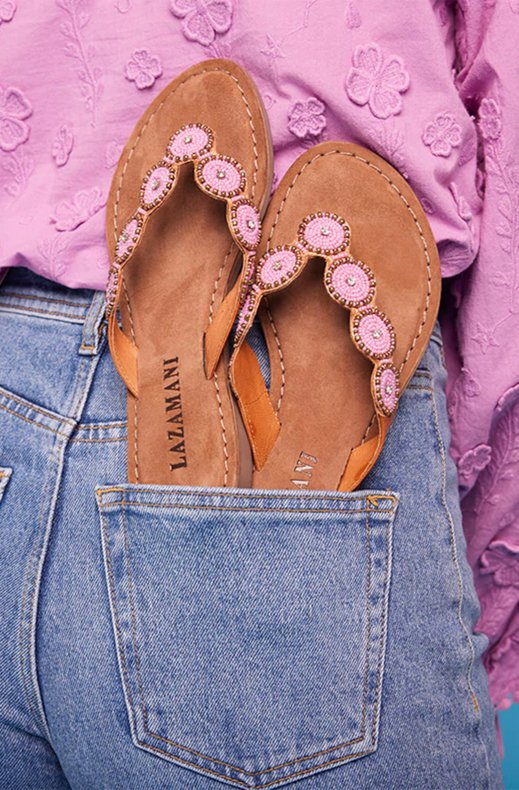 Lazamani - Sandal 75453 Pink