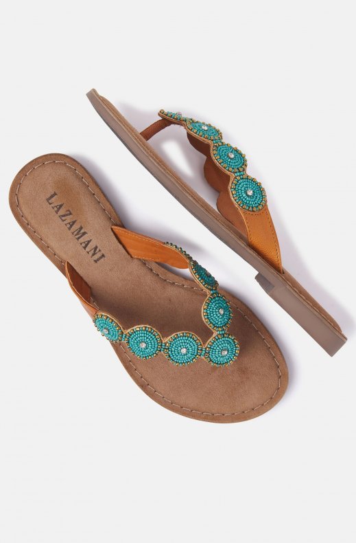 Lazamani - Sandal 75453 Turquoise