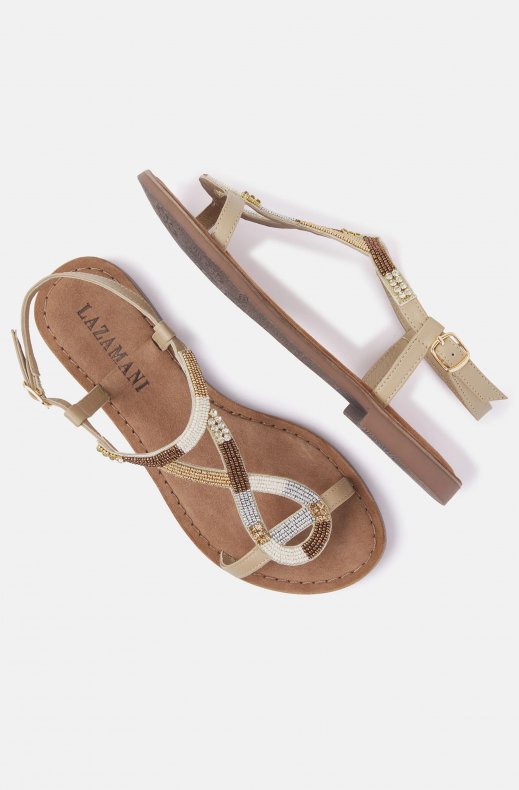 Lazamani - Sandal 75471 Beige