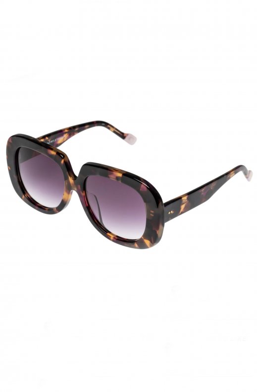 Le Specs - Bed of Roses Handmade - Vintage Rose Tort with Smoke Grad Lens