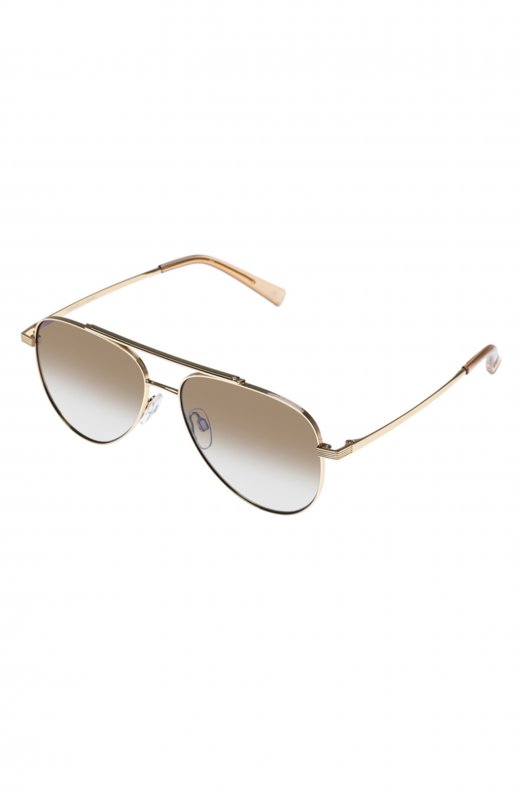 Le Specs - Evermore Gold Khaki Flash Mirror Lens