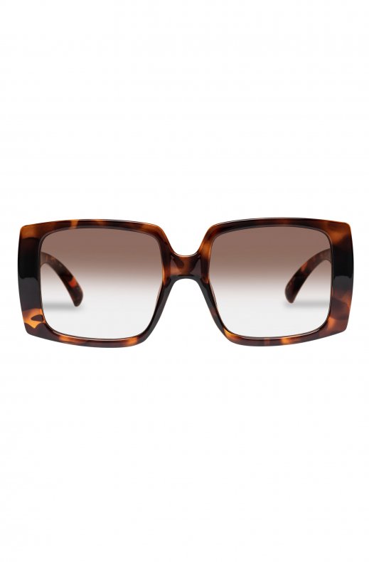 Le Specs - Glo Letter - Tortoise with warm smoke grad lens