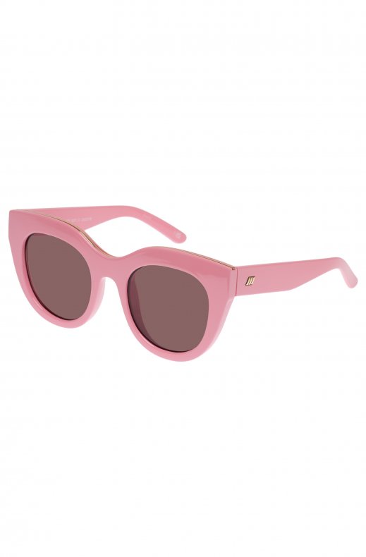 Le SPecs Le Hitz Air Heart Limited Edition . Candy Pink with Smokey Brown Mono Lens