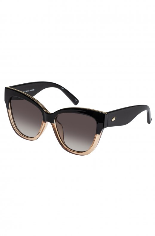 Le Specs - Le Vacanze Black Blond Splice - Gold with Khaki