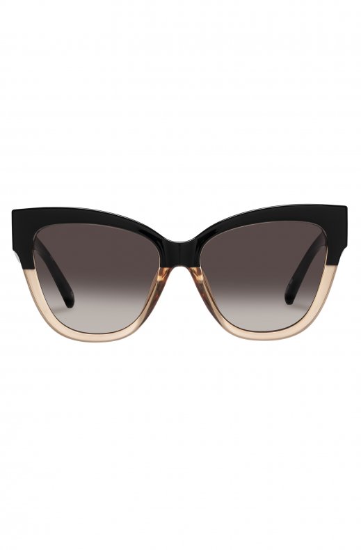 Le Specs - Le Vacanze Black Blond Splice - Gold with Khaki