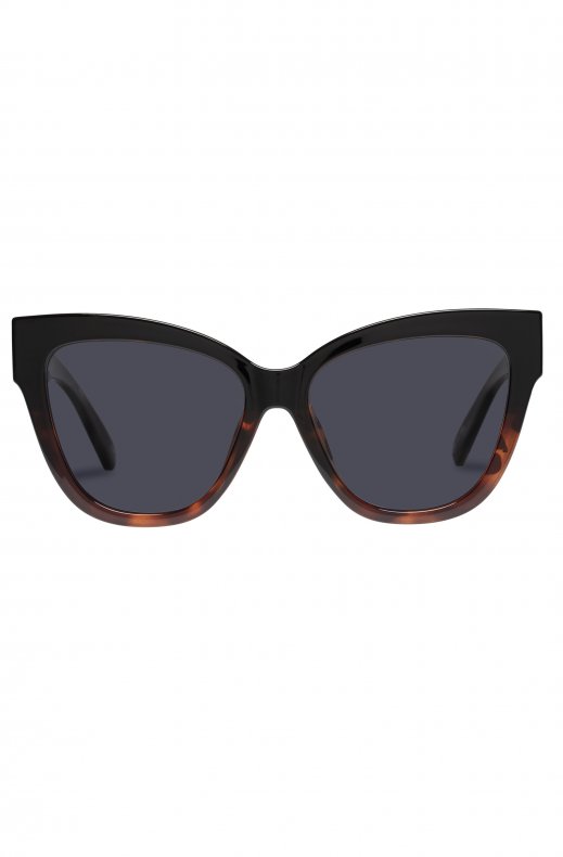 Le Specs - Le Vacanze Black Tort Splice - Gold with Smoke Mono