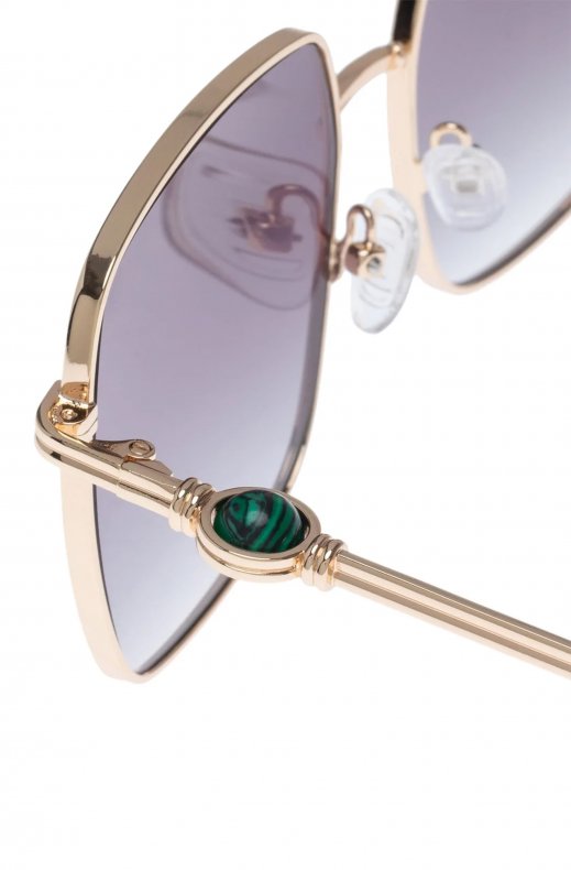 Le Specs - Missoma x Le Specs Aquarius Sphere Gold Khaki
