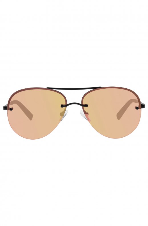 Le Specs - Panarea - Matte Black Brass Mirror