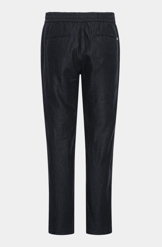 Less Worries - Linen Pants - Navy