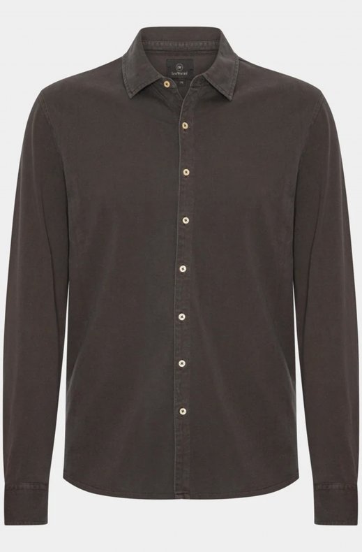 Less Worries - Polo L/S - Chocolate