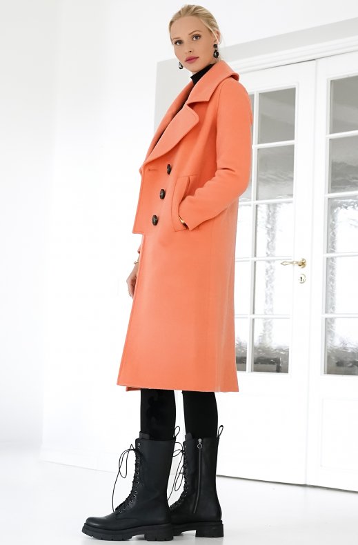 LIBERTINE LIBERTINE - RESERVE COAT CORAL BLUSH