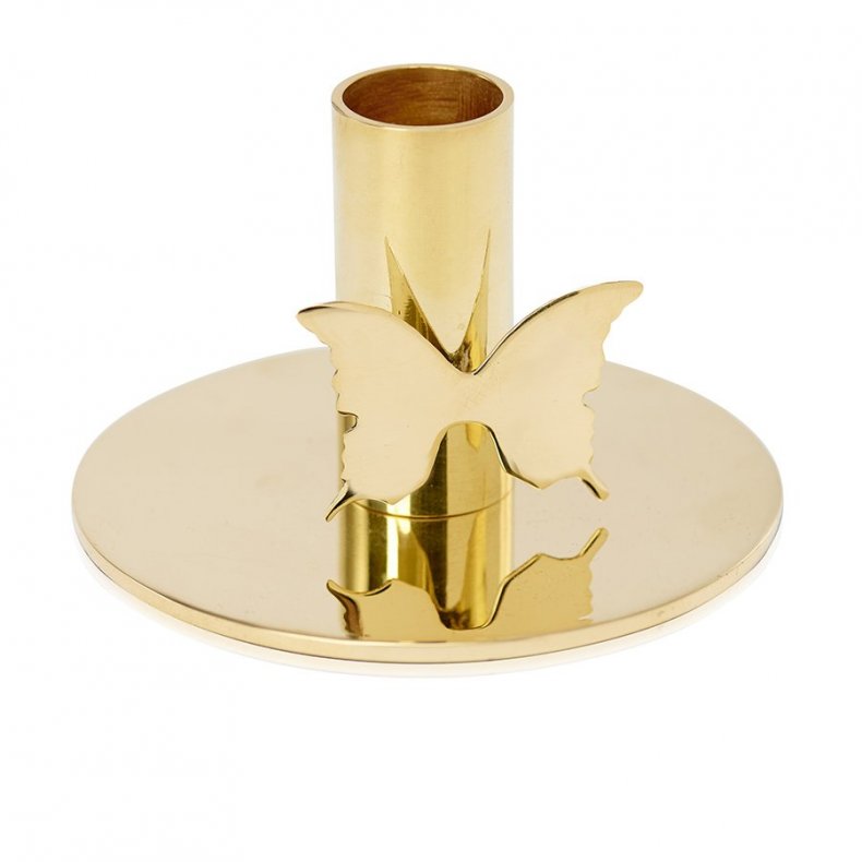 Gynning Design - Butterfly Ljusstake 7 cm Mässing
