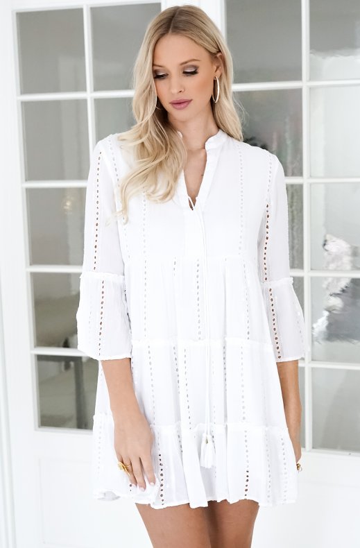 Lola Casademunt - 22366046 - Short White Dress