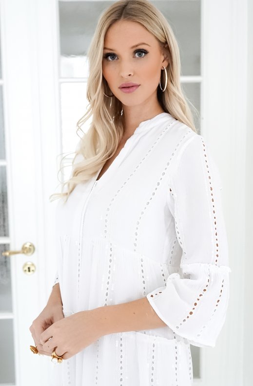 Lola Casademunt - 22366046 - Short White Dress