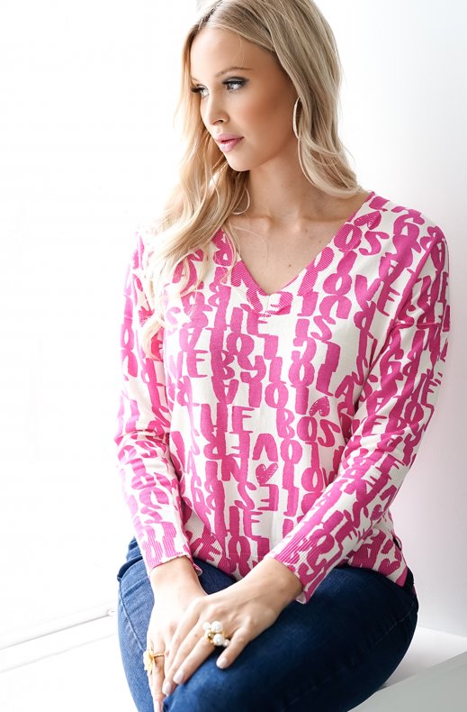 Lola Casademunt - Jersey Logomania Top