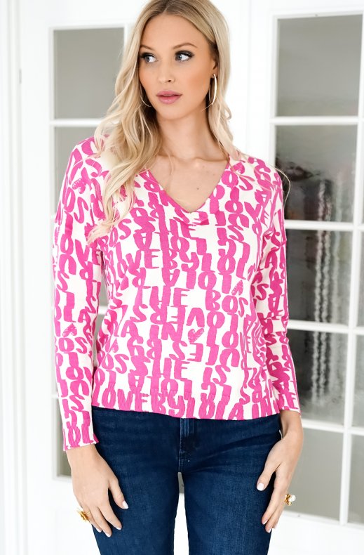 Lola Casademunt - Jersey Logomania Top