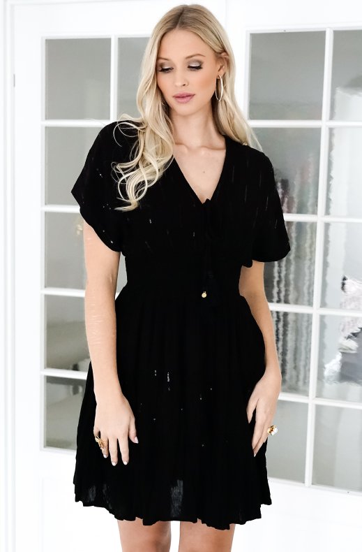 Lola Casademunt - 22366060 - Kaftan Sequens Black