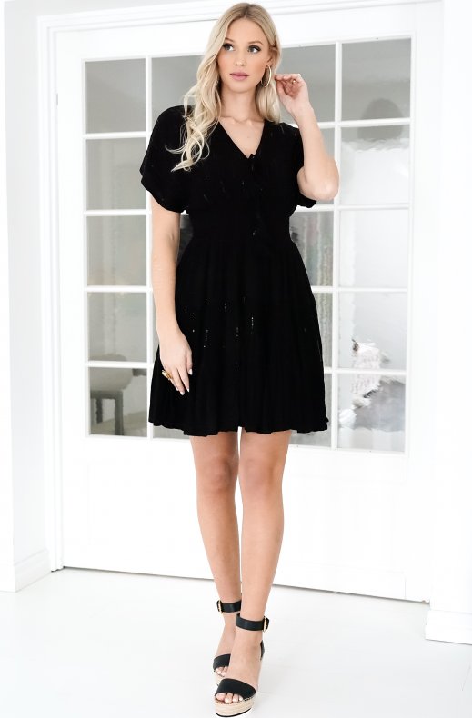 Lola Casademunt - 22366060 - Kaftan Sequens Black