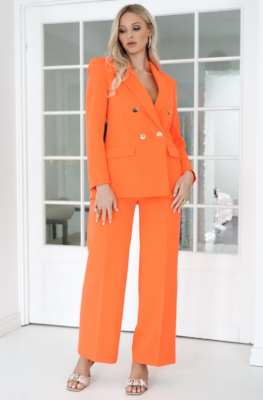 Lola Casademunt - Dubbelknäppt Kavaj Orange