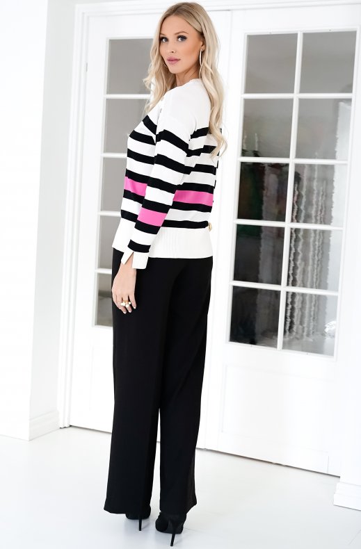 Lola Casademunt - Jersey Rayas Tricolor 22361008