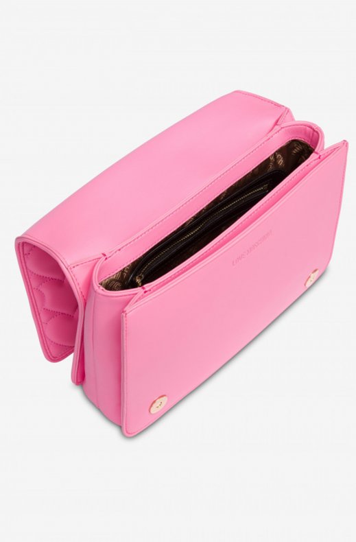 Love Moschino - Quilted Heart Shoulderbag - Pink
