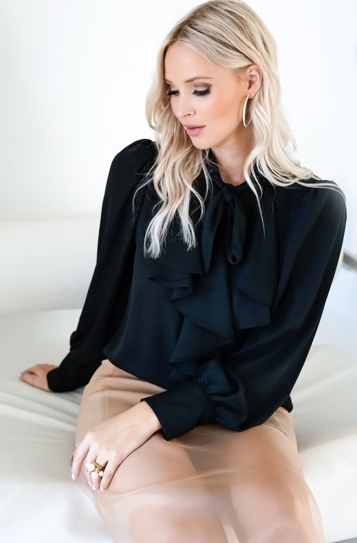 Mei Meij - Skirt with mesh MA32SK - tan