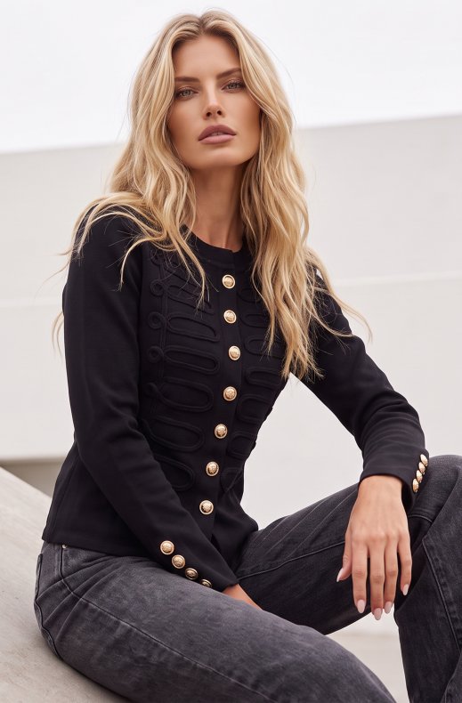 Mixed Brands - Cardigan AL5557 - Black