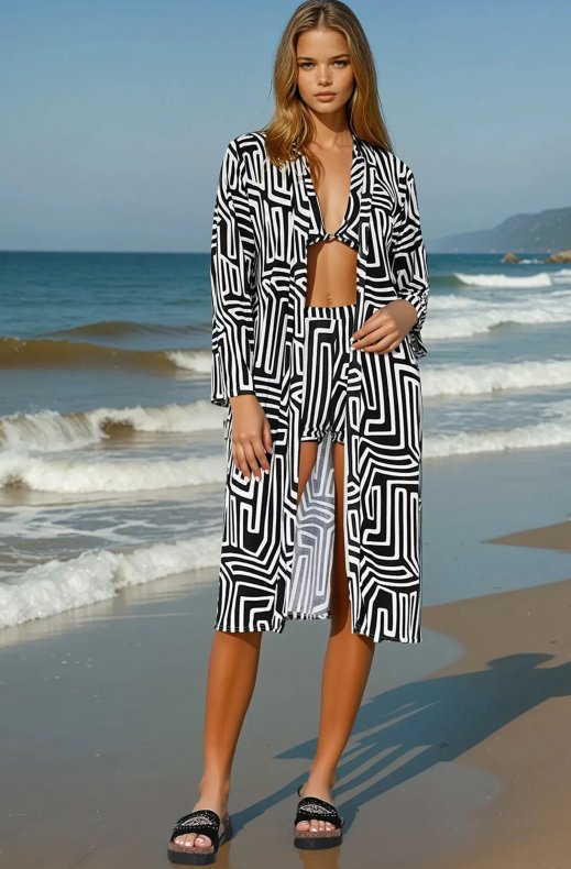 Mixed Brands - 3 pcs Set 25410 - Chequered