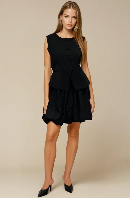 Mixed Brands - Chic Vest 2596 - Black