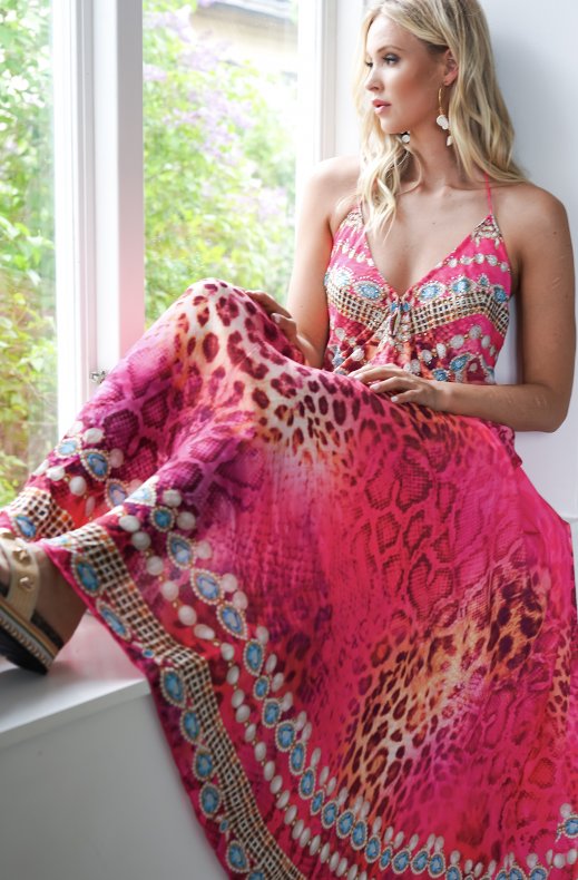 Mixed Brands - Beach Dress 5525 - Rose