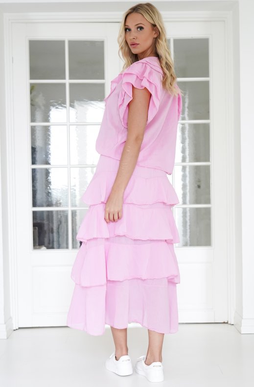 Mixed Brands - Blouse Ruffles 7353 - Rose